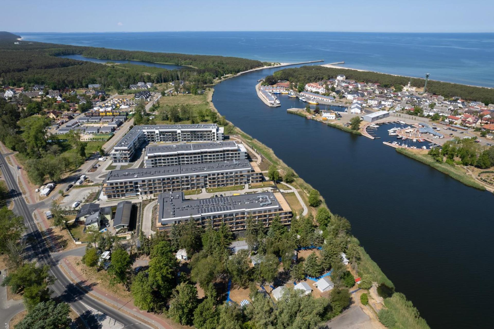 Apartament Ambra Marina - Basen & Spa Dziwnów Exteriör bild
